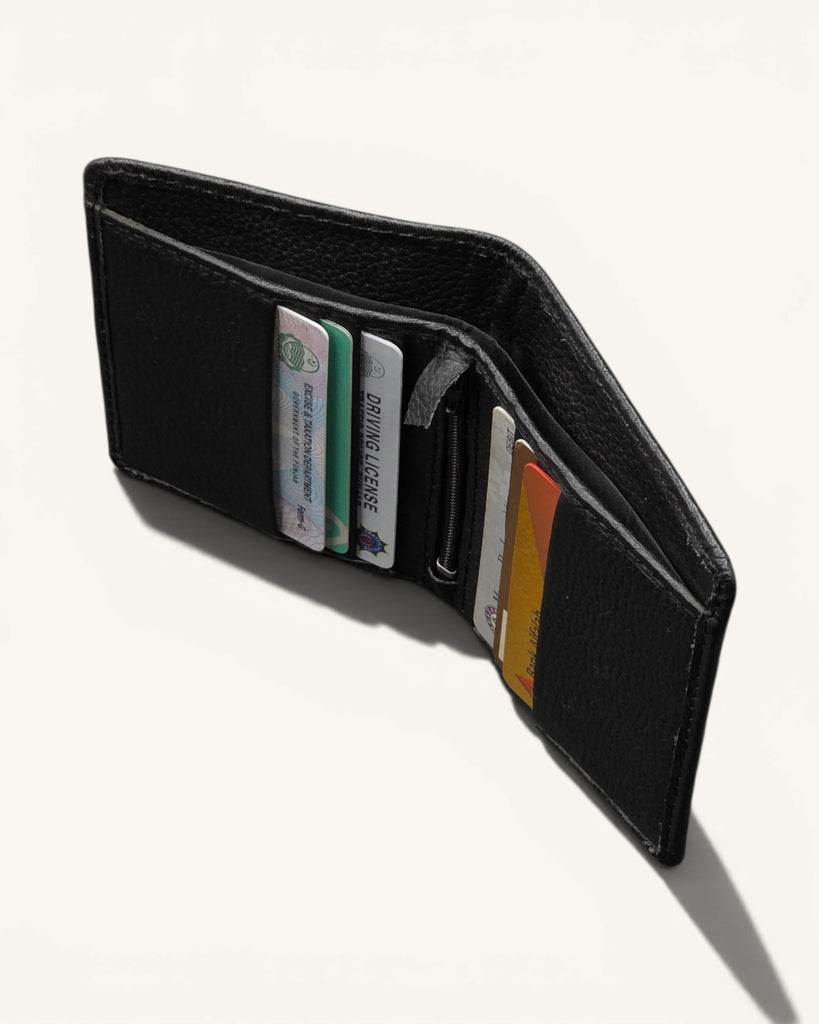 Genuine Leather Wallet (W-007 Zipper)