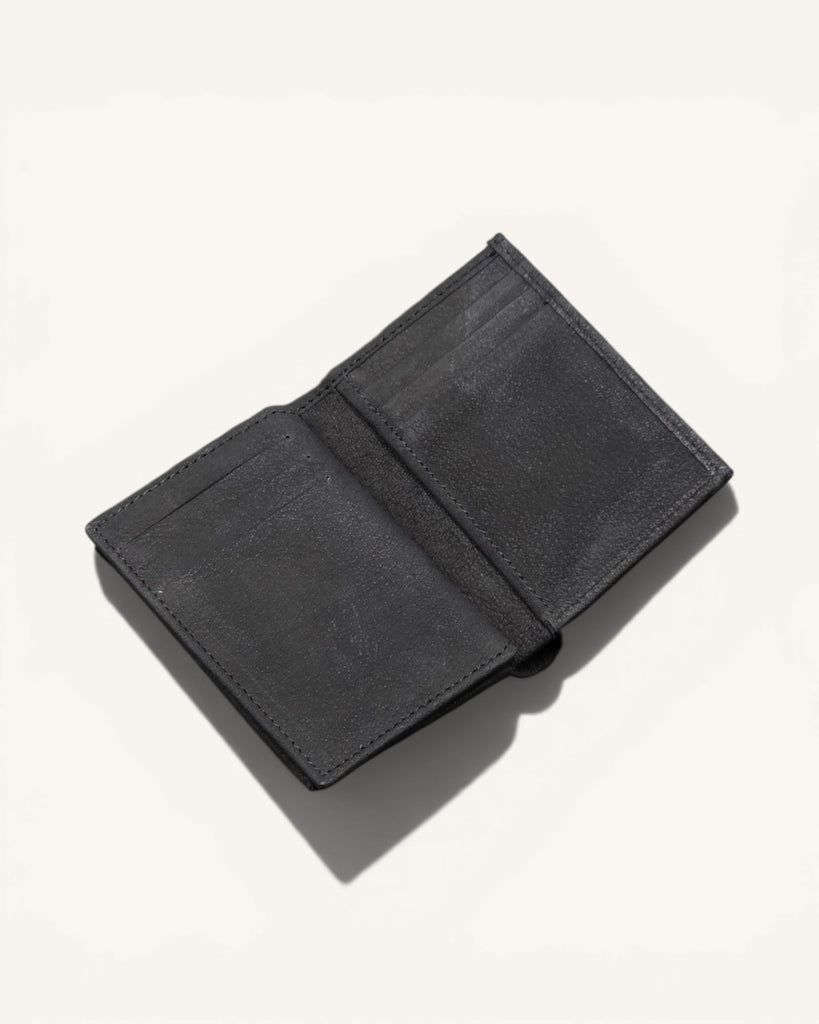 Genuine Leather Wallet (W-008 Black)
