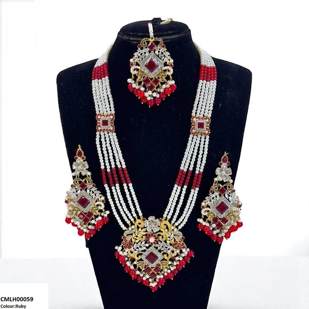 Pearl Flower Mala Set