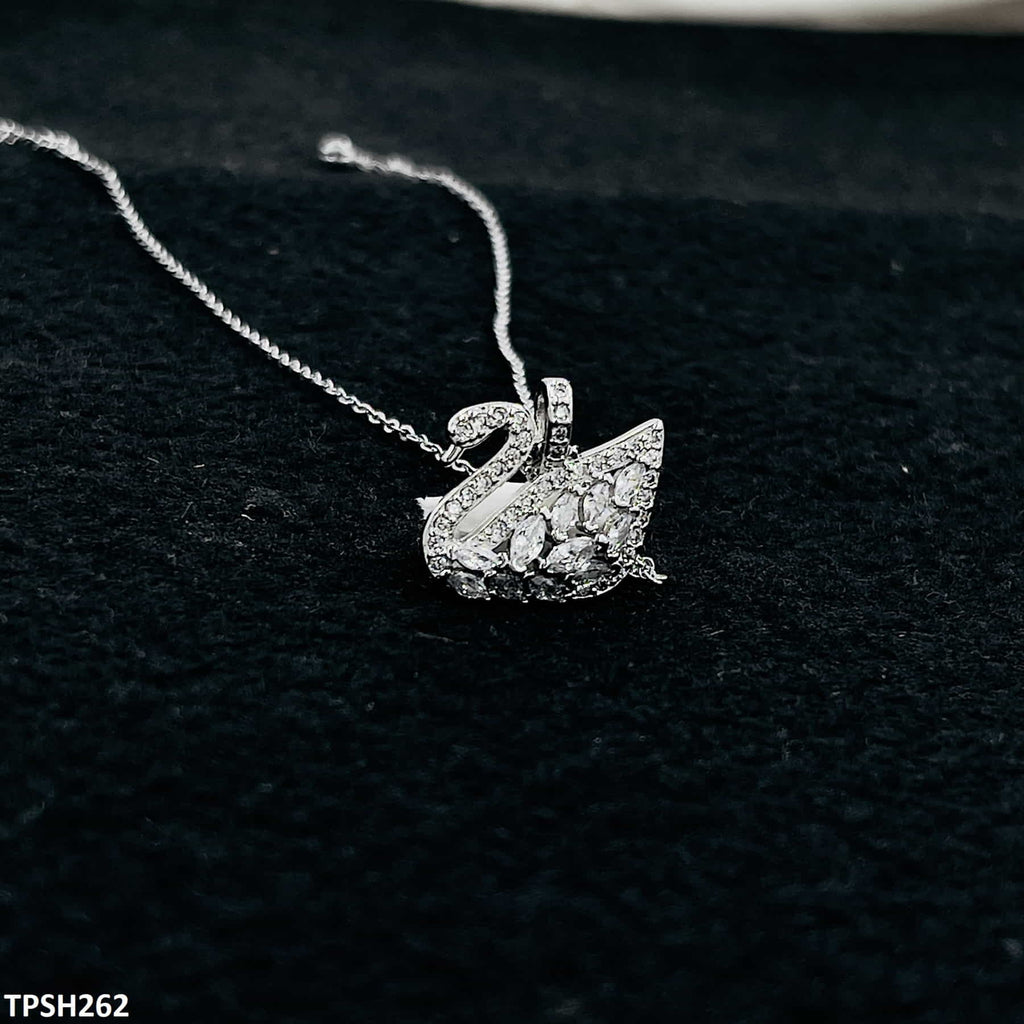 Duck Zircon Pendant