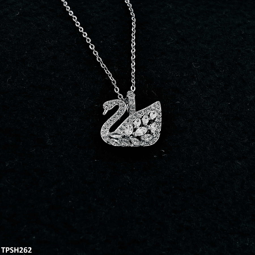 Duck Zircon Pendant